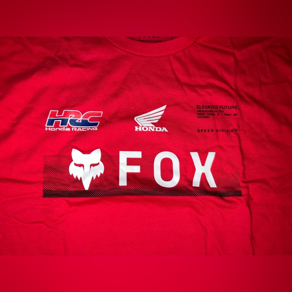 NWT Men’s Size 2XL Fox Racing Long Sleeve Logo Tee. - Picture 3 of 7